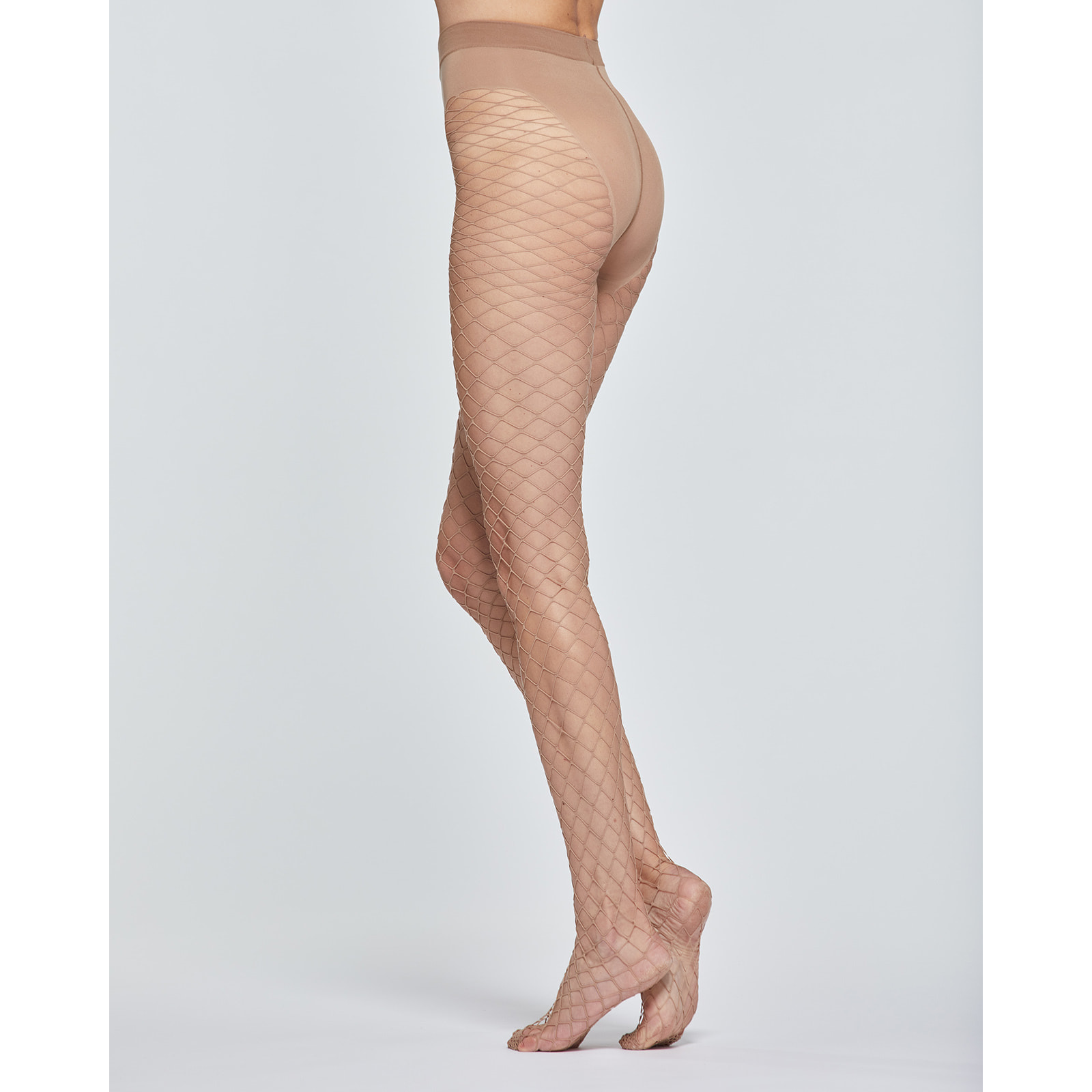 COLLANT IN RETE GRANDE ELASTICIZZATO