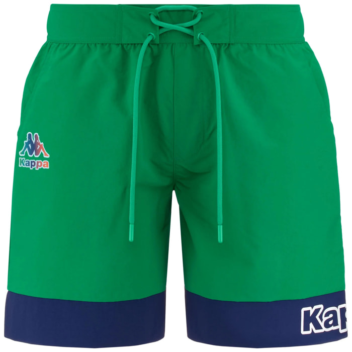 Costumi da Bagno Kappa Uomo Logo Fuxom Verde