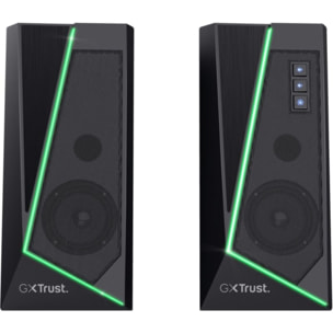 Enceinte PC TRUST ZOXA 2.0 RGB LED  GXT609