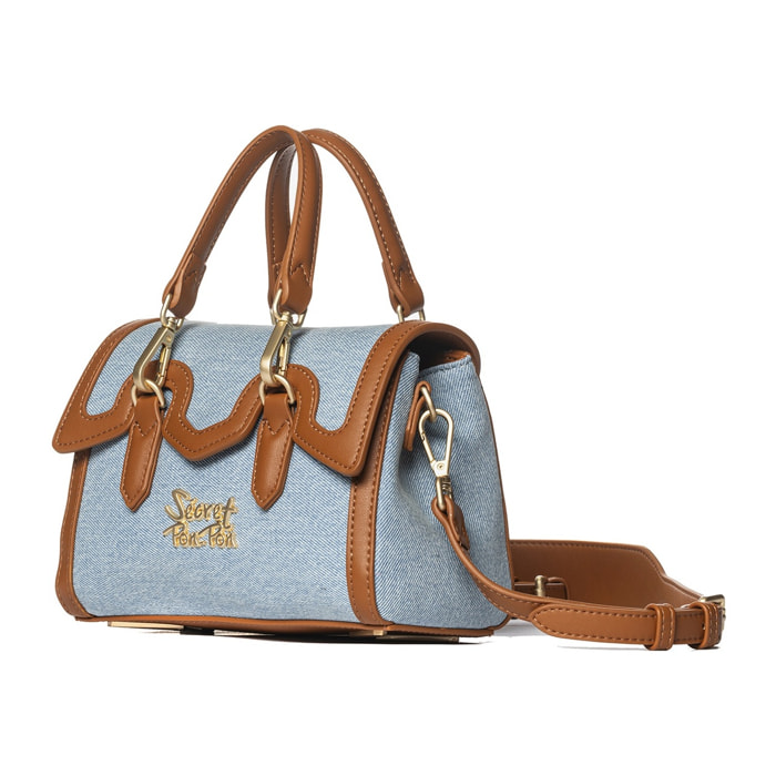 Borsa a mano da donna - Modello Lisandra Elite - 100% poliuretano - 20.0 x 15.0 x 7.0 cm