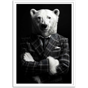 Affiche - Polar Bear Wild Suits - Philippe Hugonnard