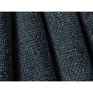 Canapé convertible avec coffre de rangement "Matera" 3 places en chenille bleu roi