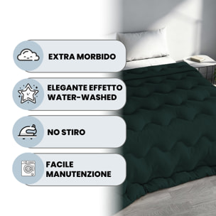 TRAPUNTA INVERNALE WATERWASHED MATRIMONIALE Made in Italy