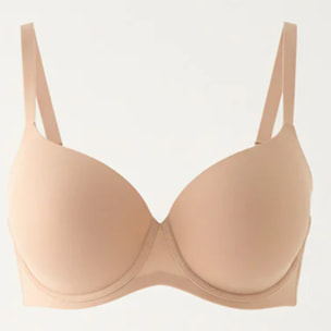 Reggiseno con ferretto con imbottitura Beige