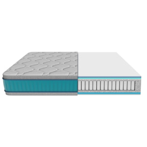 Cecotec Matelas Flow 8990 Hybrid 150x190 Multi couche, Springcore et Viscoélasti