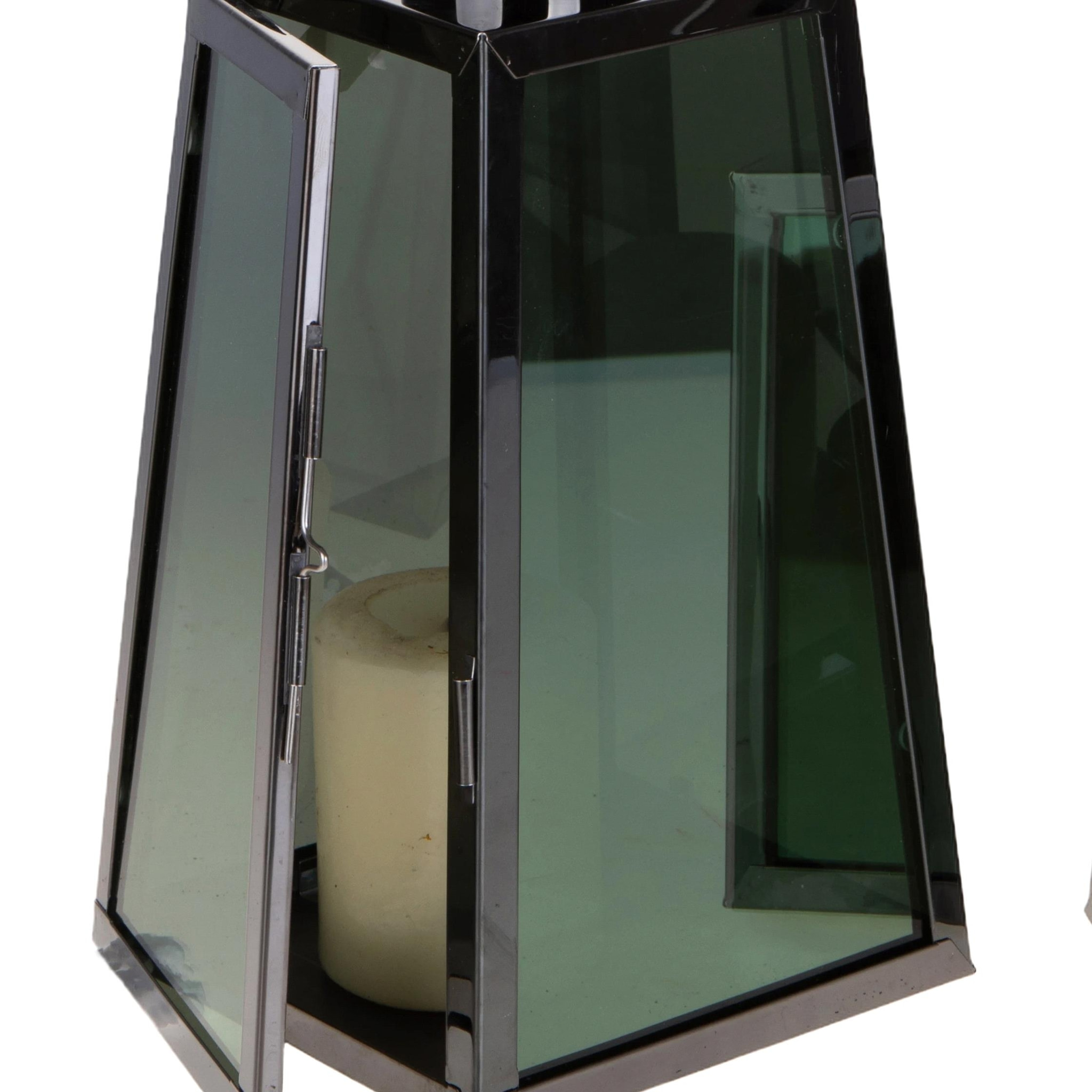 Lanterna Metallo - Pezzi 1 - 18xH38x18cm - Bianchi Dino SpA