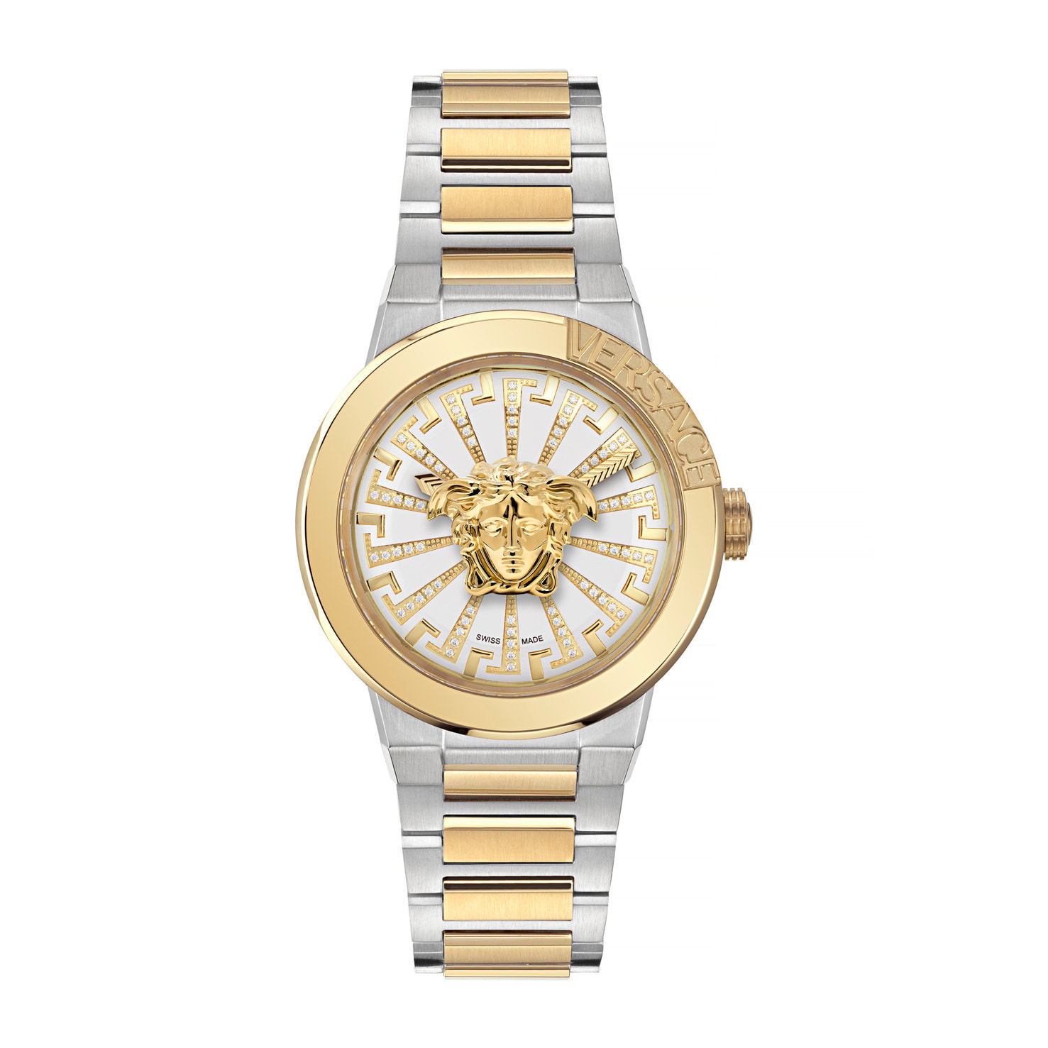 Reloj Versace VE3F00823 Mujer Analogico Cuarzo con Correa de Acero inoxidable