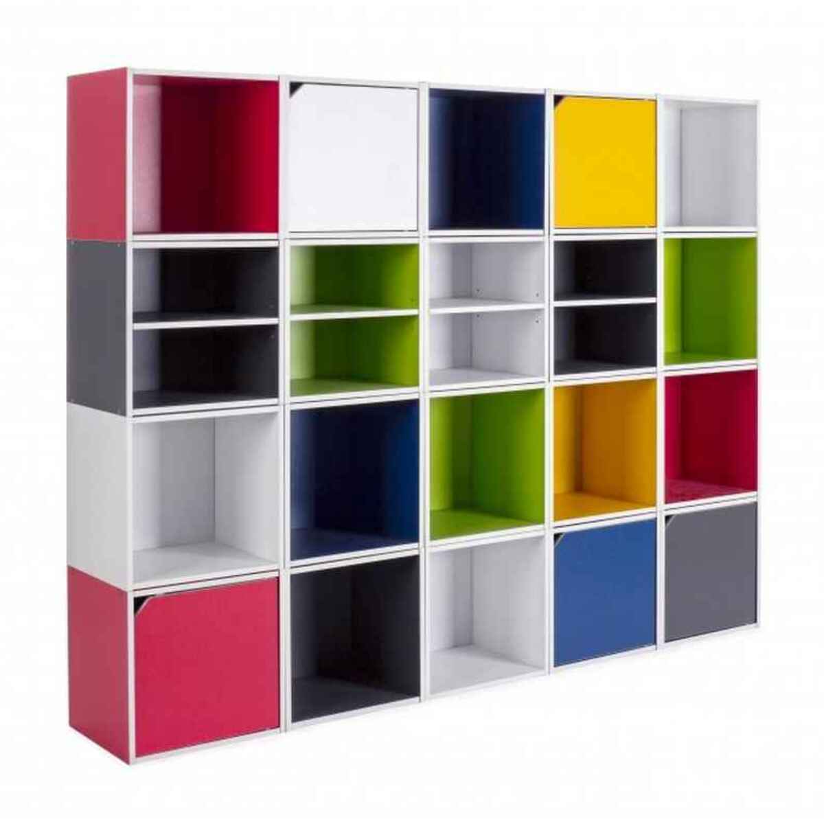 CUBO SANTORINI MENSOLA COMPOSITE GRIGIO