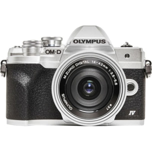 Appareil photo Hybride OLYMPUS E-M10 Mark IV + Pancake 14-42mm Silver