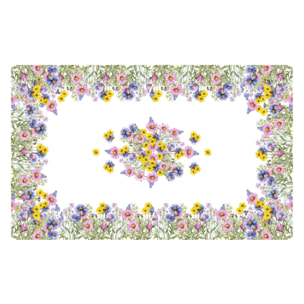 Tovaglia Copritavolo Cucina In Stampa Digitale Disegno Aiuola GI