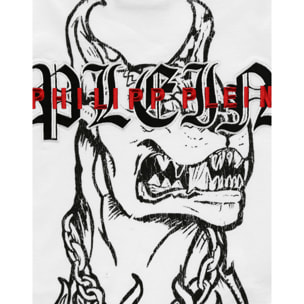 PHILIPP PLEIN T-shirt Round Neck SS Gothic Plein