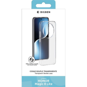 Coque BIGBEN Honor Magic 8 Lite transparente