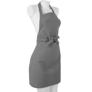 Tablier coton gris 60x80cm