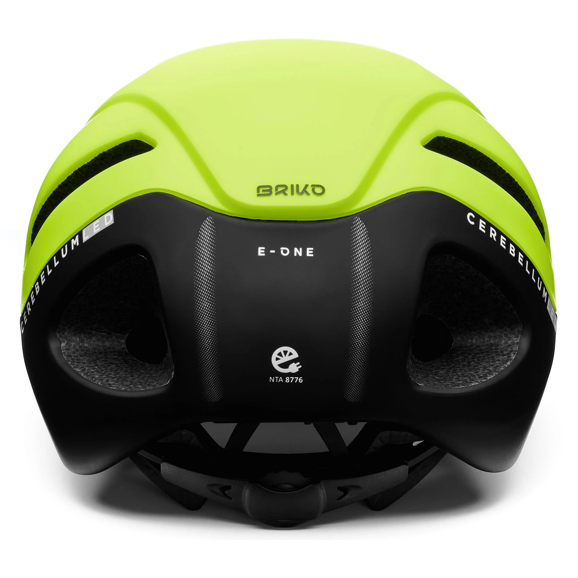 Caschi Briko Uomo Donna Verde E - One Led