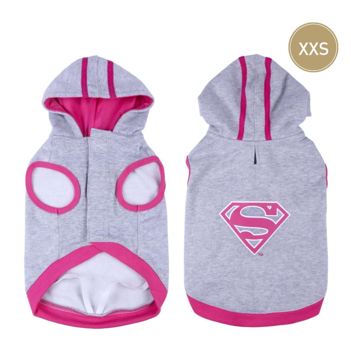 Felpa per cani Supergirl Taglia XXS Fan Pets Multicolor