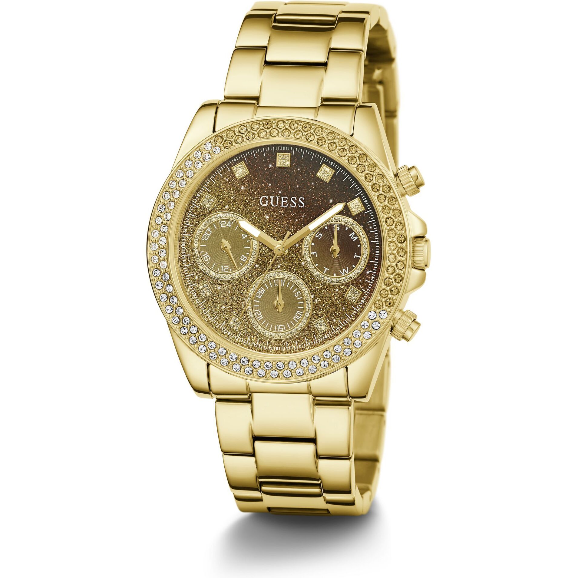 Guess Reloj Analógico De Cuarzo. Gt Sol