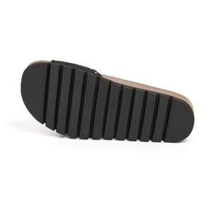 Sandalia Plataforma Negro Mujer BILLOWY NEGRO