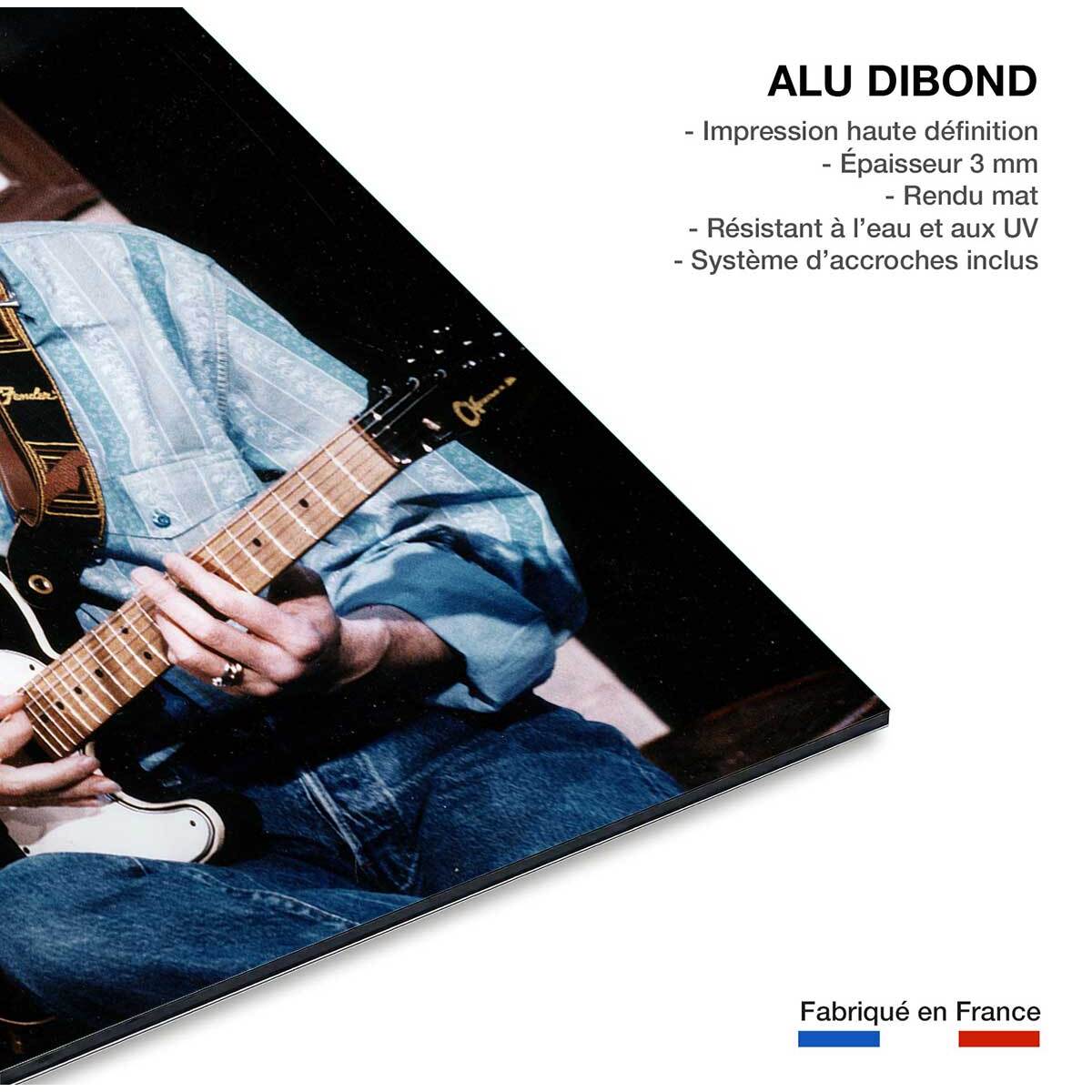 Tableau francis cabrel dans les années 80  Tableau alu Dibond