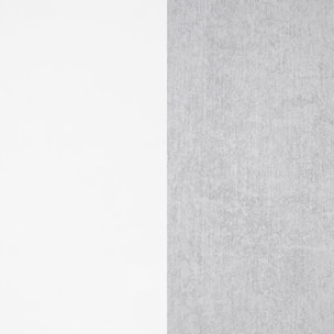 Zapatero Cody Blanco brillo - Gris cemento