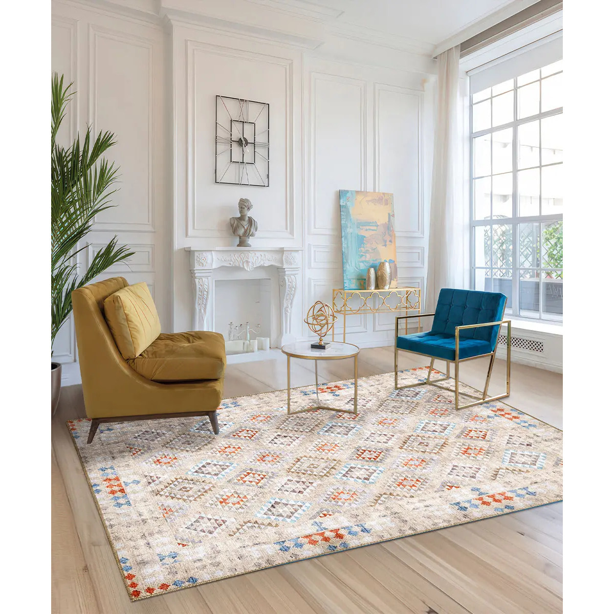 Tappeto kilim etnico salotto sala ingresso