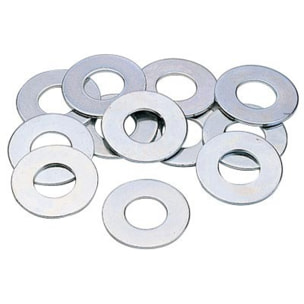 Rondelle ordinaire acier zingué Ø6 VISWOOD 6.4 x 14 x 0.8 mm - Boîte 500 - ROD6