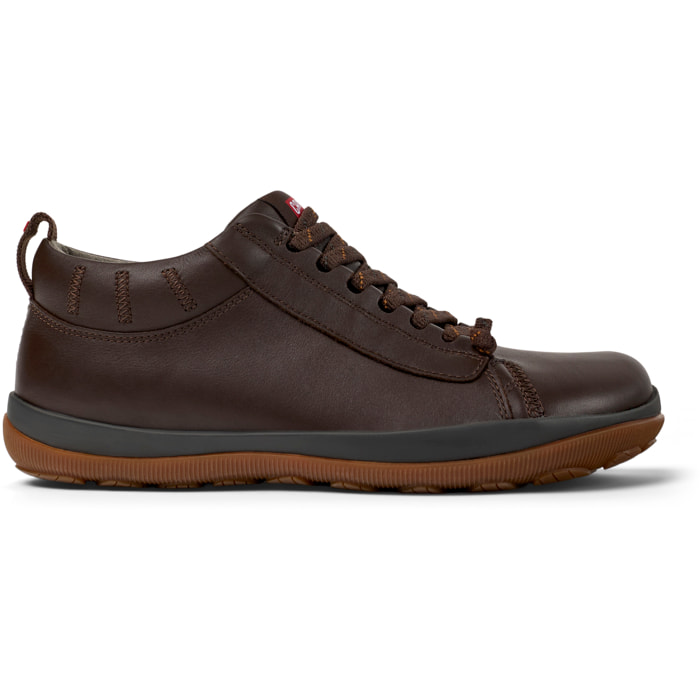 Botines - CAMPER Peu Pista GM - Marron - Cuero liso