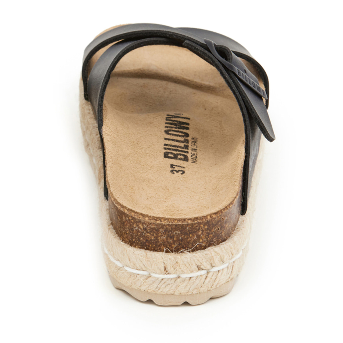 SANDALO CON ZEPPA BILLOWY NERO