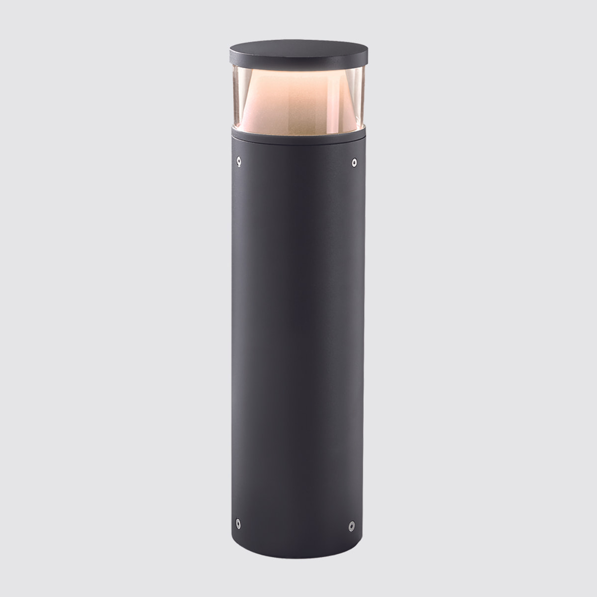 LEDS C4 Baliza Ip66 Dan Led 8.9.,W Sw 3000-4000K On-Off Gris Urbano 439Lm