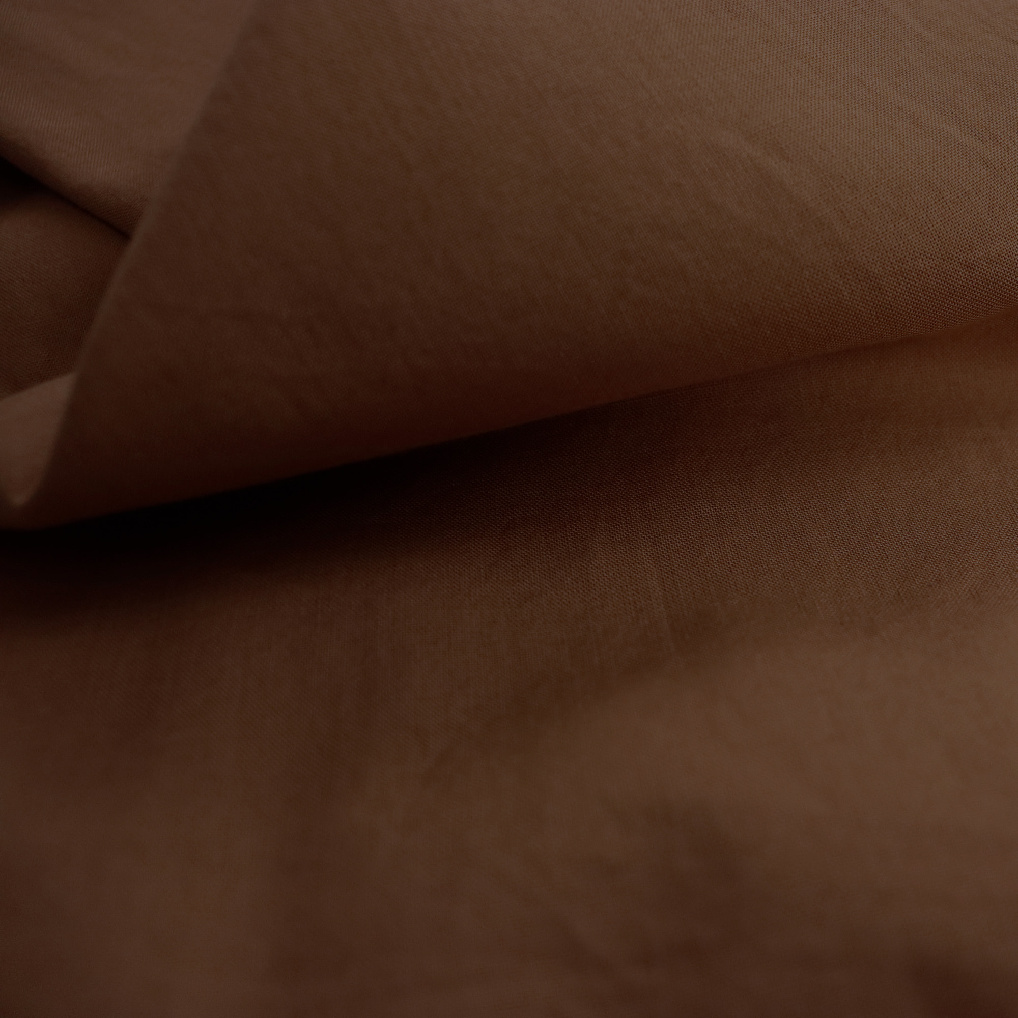 Set de 2 taies d'oreiller unies à franges, COTON LAVÉ