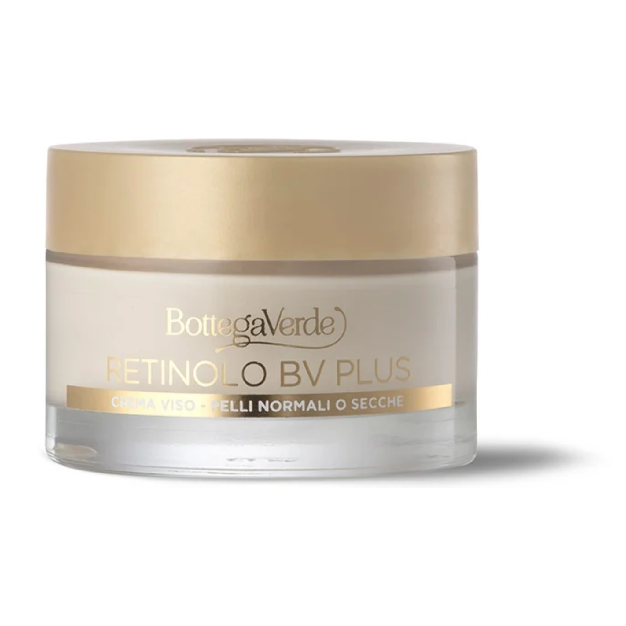 image-Retinolo Bv Plus - Crema viso - Formula potenziata - antirughe elasticizzante - con Pro-Retinolo, Provitagen complex e acido laluronico - pelli normali o secche