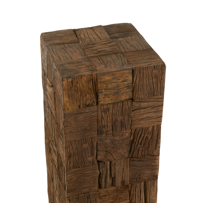 J-Line socle - bois - naturel - large