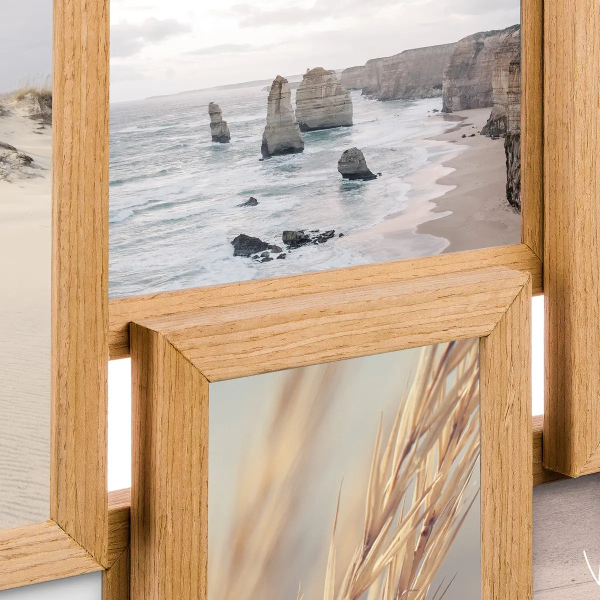 Pêle-mêle "Mia" en bois 8 photos