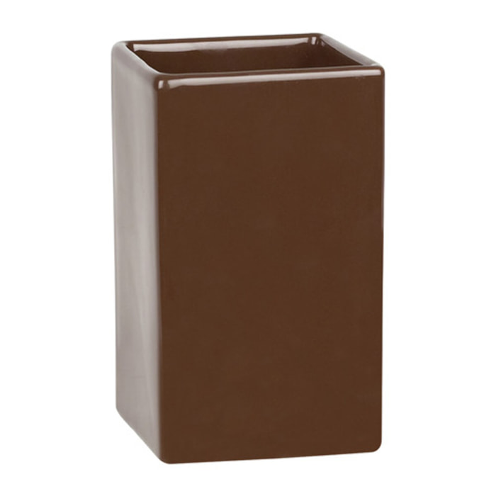 Gobelet Céramique QUADRO Marron Spirella