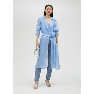 Trench in organza