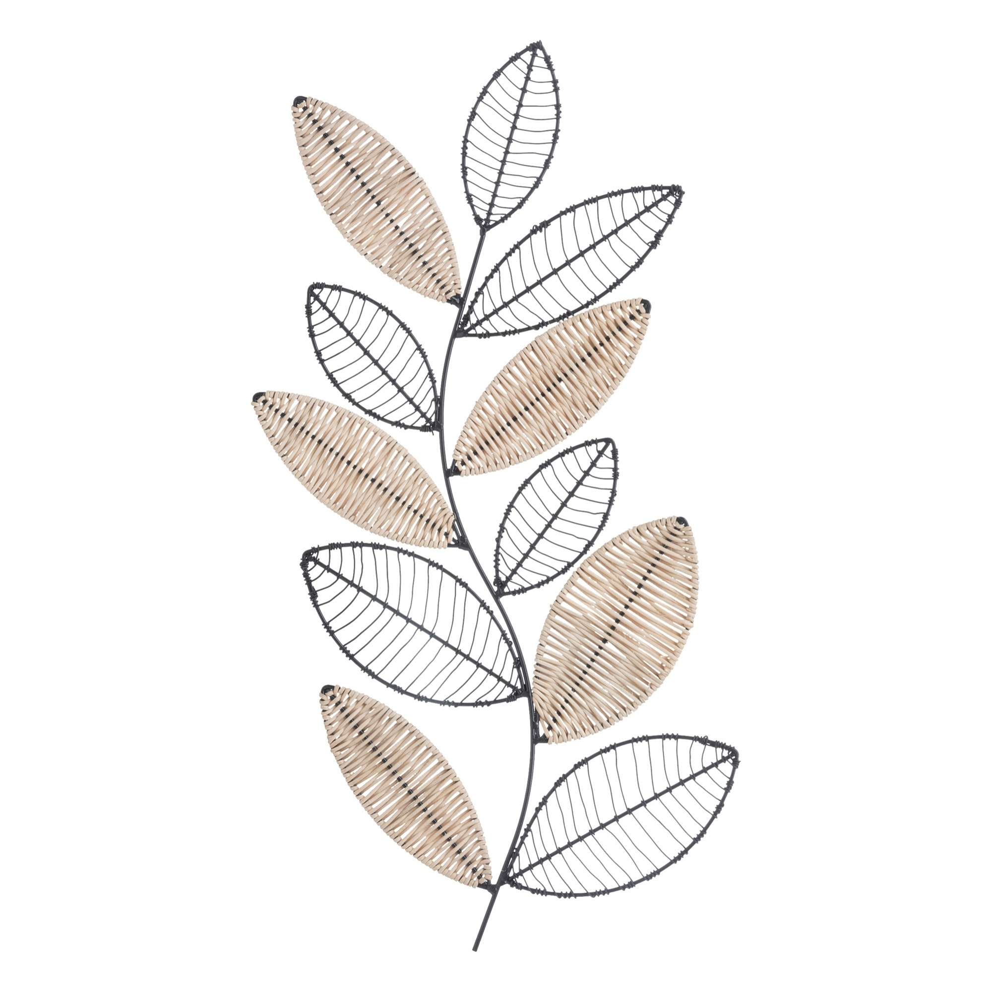 Decoración de pared Aurore 56 x 29 cm metal