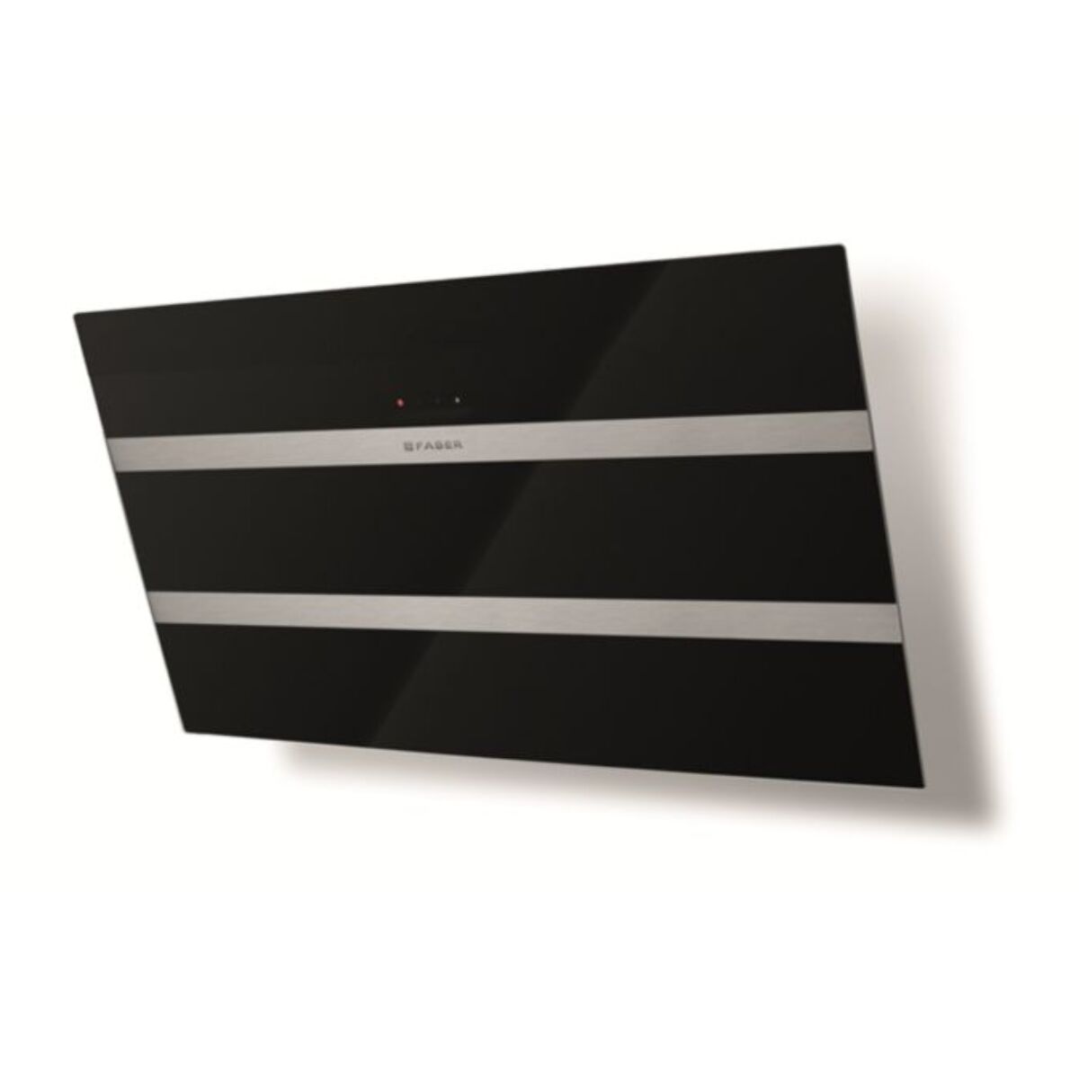 Hotte décorative murale inclinée FABER STEELMAX 800 NOIR/INOX