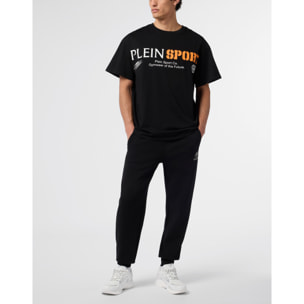 PLEIN SPORT Camiseta Cuello Redondo Ss LOGO