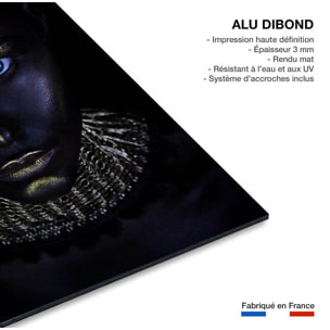 Tableau d'art gold queen Tableau alu Dibond