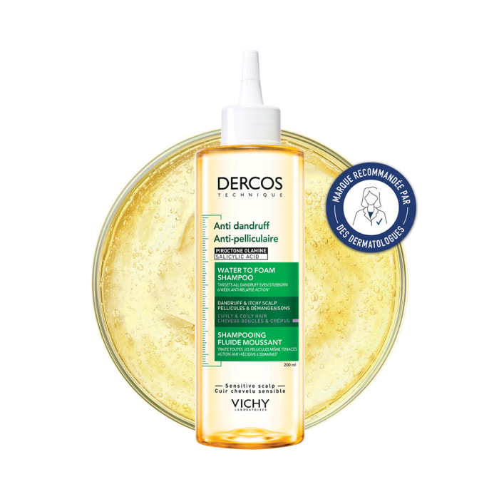 Dercos Technique - Shampooing Fluide Moussant Anti-Pelliculaire 200 ml