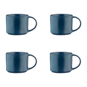 Mug SCANDI 50cl - 4 pièces - Marine