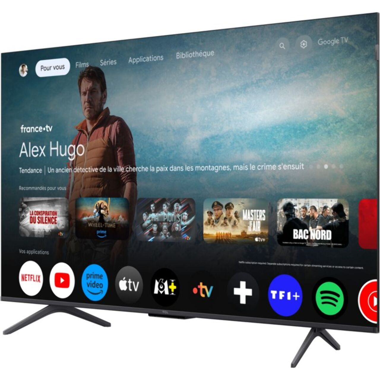 TV Mini Led TCL 50C69K 2025-50 pouces (126cm)