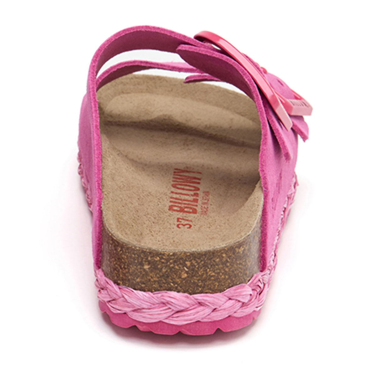 SANDALO CON ZEPPA BILLOWY ROSA