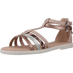Sandalias Niña de la marca GEOX  modelo J SANDAL KARLY GIRL ROJO