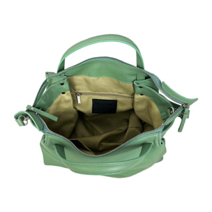 Borsa a mano Cheval Firenze Algedi Verde Salvia