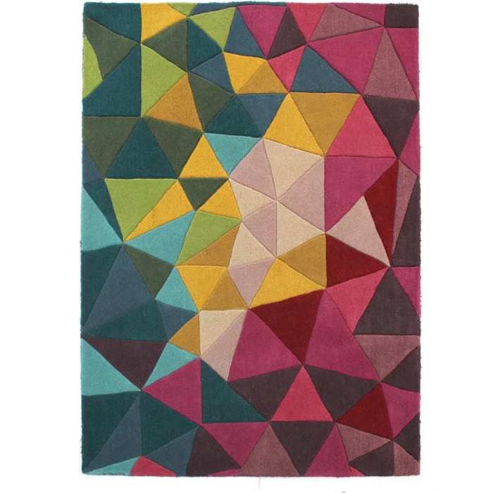 Tapis en laine FALMOUTH Multicolore