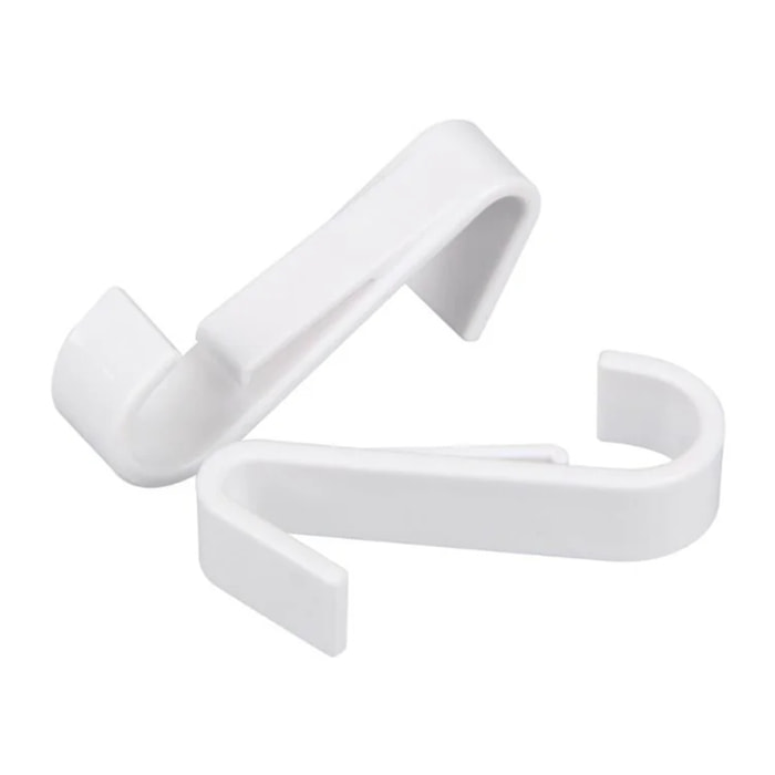 Lot de 2 crochets pour sèche serviette Fackelmann Tecno