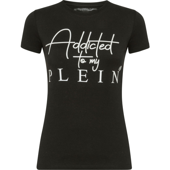 PHILIPP PLEIN T-Shirt Round Neck STATEMENT