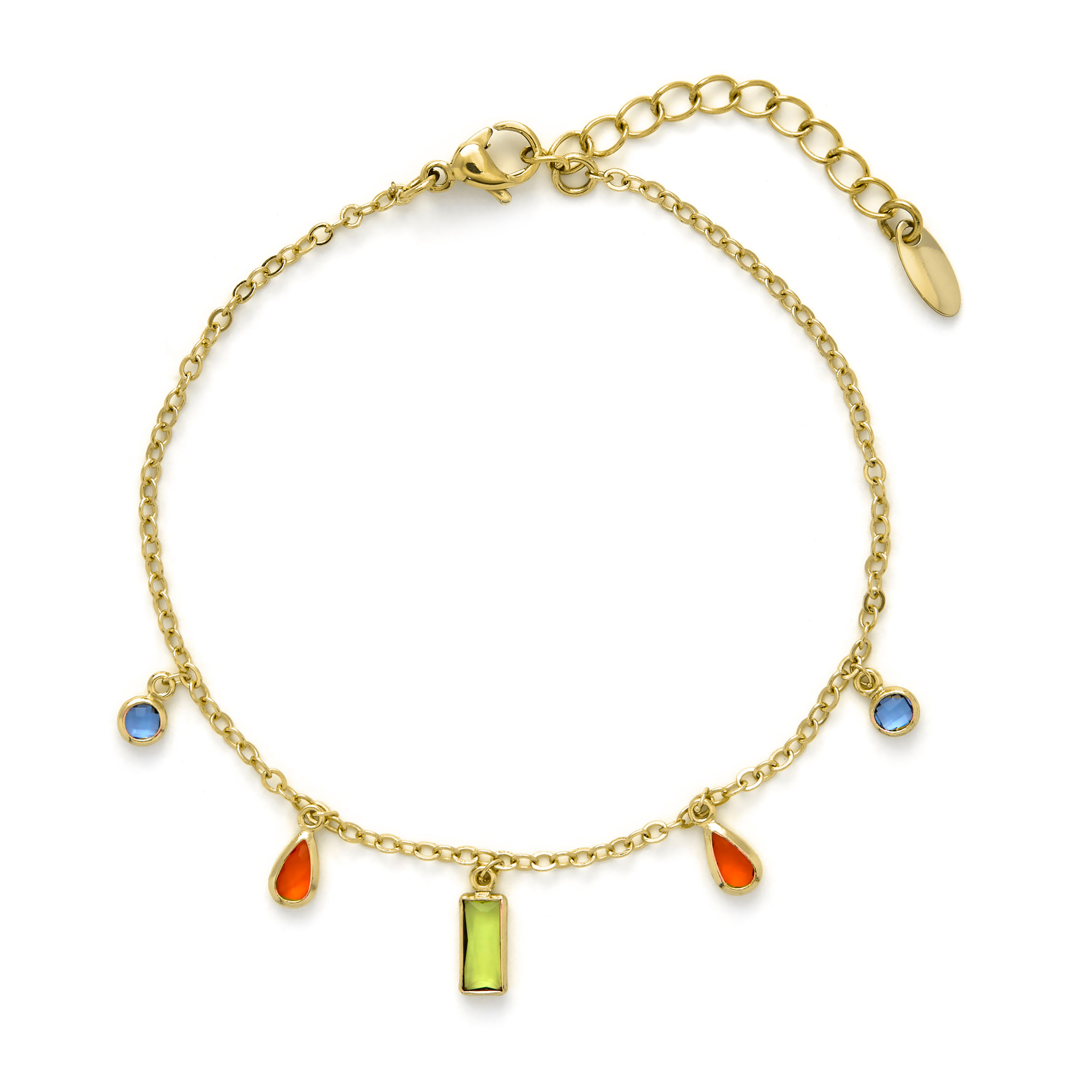 Pulsera Ayisha acabado oro amarillo 18k