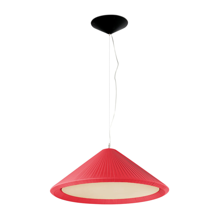 SAIGON IN 700 Lampe suspension grenat