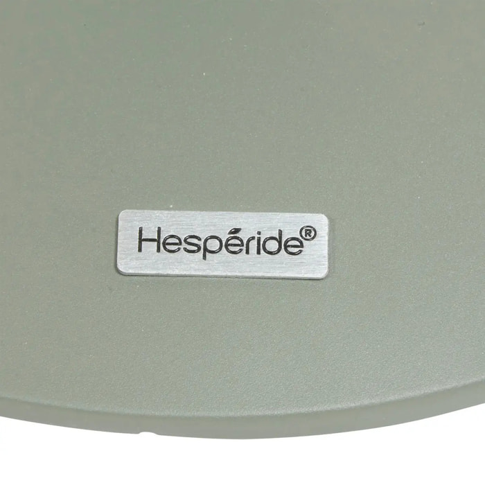 Table d'appoint de jardin Soletia 40x40x50cm vert laurier